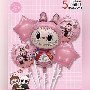 Pink Balloon Set - Home Party Supplies